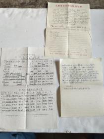 早期！天津正兴德茶庄《龙井茶的标准与检验：内销龙井等级品质特征表、外销龙井等级品质特征表》+2页手写“正兴号茶庄”历史