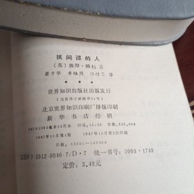 抓间谍的人