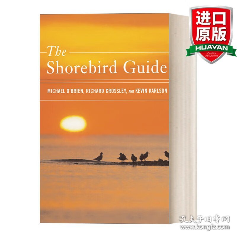 英文原版 The Shorebird Guide 滨鸟指南 精装 英文版 进口英语原版书籍
