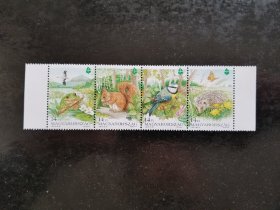 匈牙利1995年小动物邮票一套
原胶全新mnh,图案非常漂亮，这是我很喜欢的一套票，喜欢的不要错过。保真，包挂号，非假不退