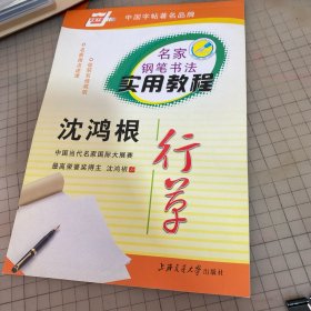 名家钢笔书法实用教程-沈鸿根 行草（华夏万卷）