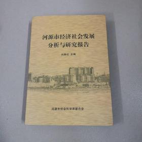 河源市经济社会发展分析与研究报告