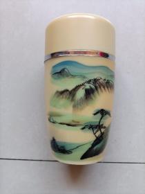 鹿牌老保温杯