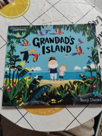 Benji Davies班吉戴维斯：爷爷的天堂岛 英文原版 GrandadS Island 绘本 3-6岁 精品绘本