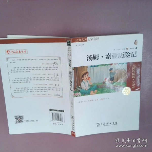 经典名著 大家名译：汤姆·索亚历险记（无障碍阅读 全译本 素质版）