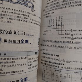 金星教育全解丛书·小学教材全解：4年级数学（下）（北京师大版）（工具版）