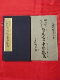 国立北平师范大学附属女子中学概览