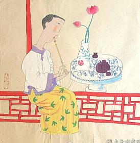 国画人物小品111
