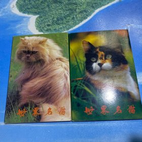 明信片：世界名猫（2盒，每盒全10张）