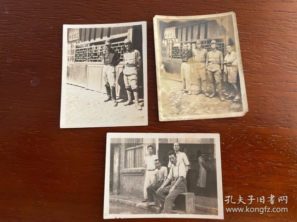 民国加藤隼飞行队，于三浦洋行门口拍摄老照片，包老包真。