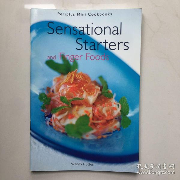 Periplus Mini Cookbooks Sensational Starters and Finger Foods 迷你烹饪书轰动初学者和手指食品   简易食谱
