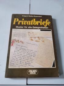 【德文原版书】Privatbriefe Muster fur alle Gelegenheiten