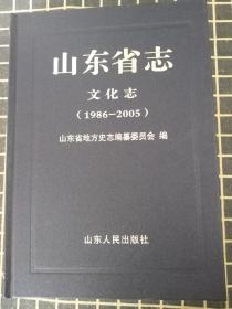 山东省志——文化志（1986-2005）