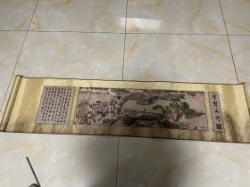 下乡收到七八十年代汴绣清明上河图，纯手工绣制，绣工精美漂亮，保存完整，收藏佳品，悬挂家中寓意吉祥……包老！