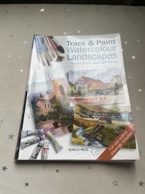 Trace & Paint Watercolour Landscapes