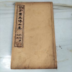 民国石印大开本《芥子园画傳二集》梅谱第三册卷五六七八（完整一册）25.5*15.2