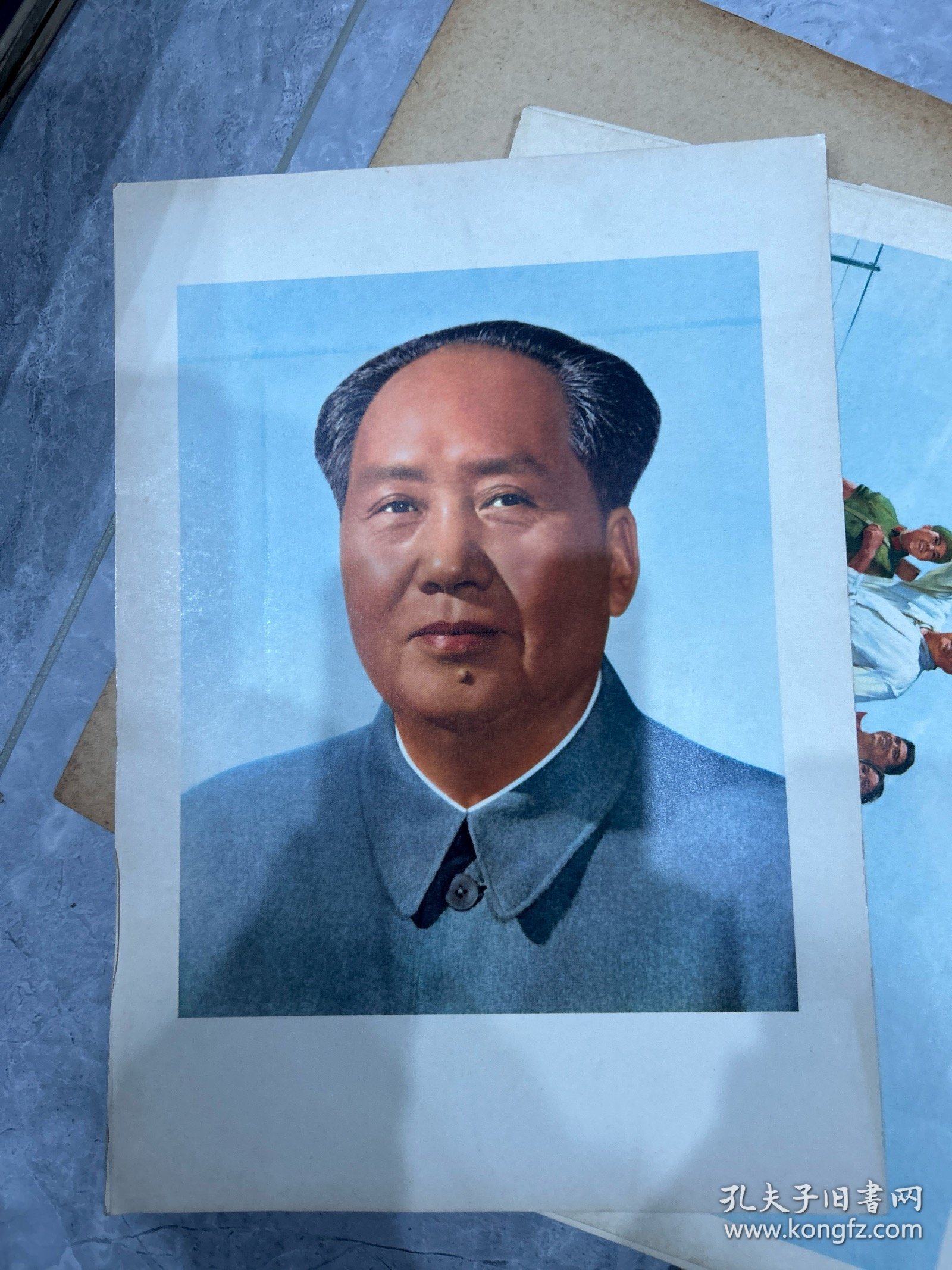 16开，1972年，纪念毛主席（在延安文艺座谈会上的讲话）《湖北美术作品选》 16张1套合售