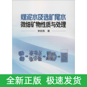 煤泥水及選礦尾水微細(xì)礦物性質(zhì)與處理