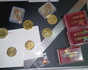 纪念币 纪念胸针等杂货一堆！喜欢的可以入手！便宜出了！