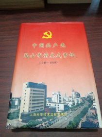 中国共产党昆山市历史大事记:1949.5～1999.12