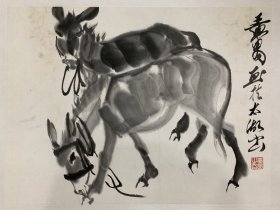镜芯 双驴图