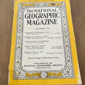 National Geographic Magazine 1944 November