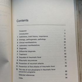 Rheumatic Fever: A Guide to its Recognition, Prevention and Cure with Special Reference to Developing Countries