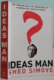 【作者签赠本】奇思妙想  Ideas Man 无划线无笔记，八五品