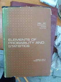 ELEMENTS OF PROBABILITY AND STATISTICS