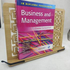 ib diploma programme business and management course companion oxford 牛津 9780199152254