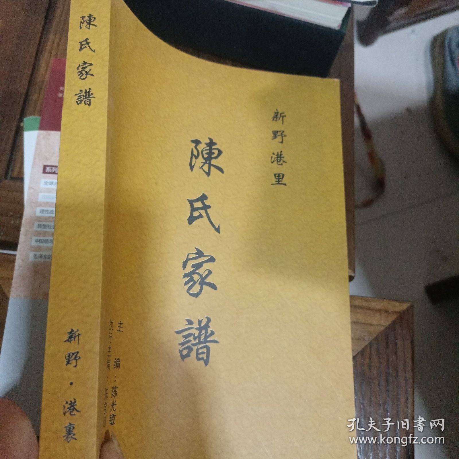 《新野港里陈氏家谱》