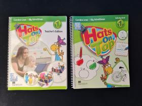 Hats On Top Level 1 Teacher's Edition & Webcode Pack、Hats On Top Level 1 Activity Book Paperback  2本合售  9780230444812