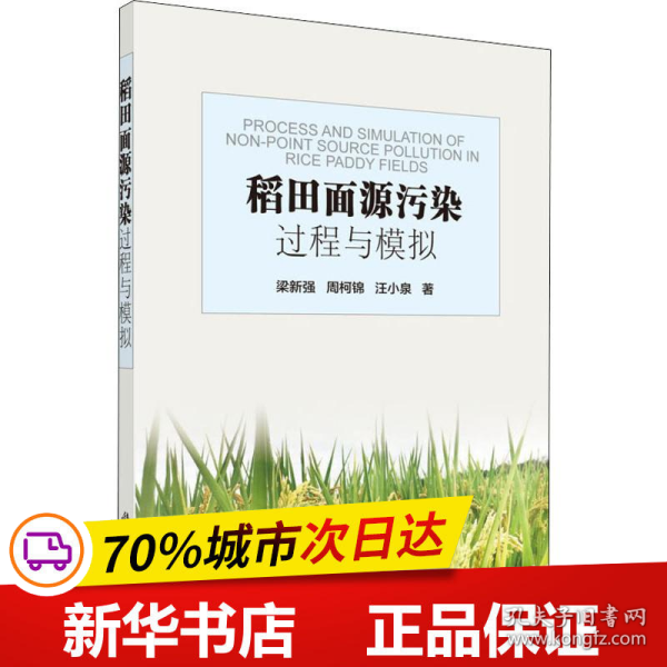 稻田面源污染过程与模拟
