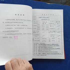 山西省省级先进企业评审资料 1989年五寨县地毯厂 16开软精装，完整不缺页，具体看图，特殊资料看好下单