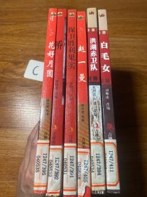 红色经典电影阅读：花好月圆、桥、保卫胜利果实、赵一曼、洪湖赤卫队、白毛女（共6册）