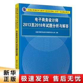 电子商务设计师2013至2018年试题分析与解答/全国计算机技术与软件专业技术资格（水平）考试指定用书