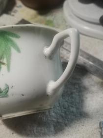 粉彩参壶一把！