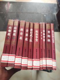 解放军文艺出版社精品书系《山菊花上下、迎春花、苦菜花、敌后武工队、皖南事变、高玉宝、浴血罗霄、晋阳秋、踏平东海万顷浪》10本合售