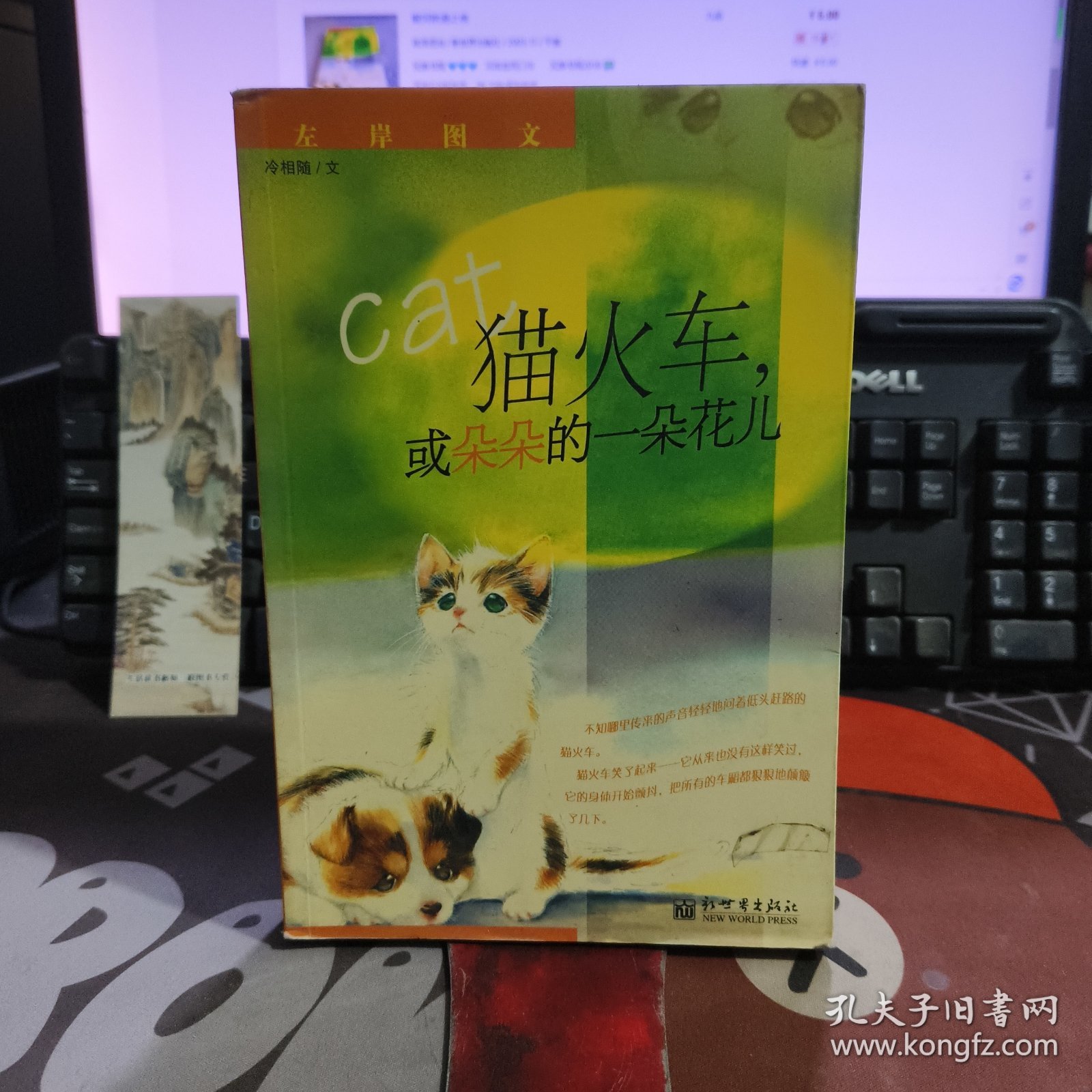 猫火车，或朵朵的一朵花儿（一版一印）如图 微瑕