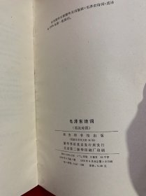 毛泽东诗词（英汉对照）