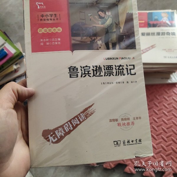 鲁滨逊漂流记六年级下册推荐阅读（中小学阅读指导丛书）商务印书馆智慧熊图书