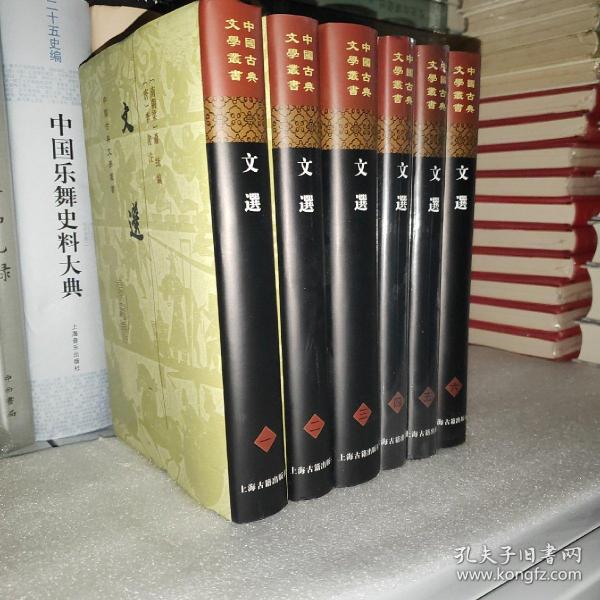 文选(全六册)(精)(中国古典文学丛书）