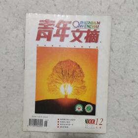 青年文摘 2000年12月 红版（她带着流浪儿去留学）（幸福的计算法）（某年某月的某一天）（婚礼的故事）