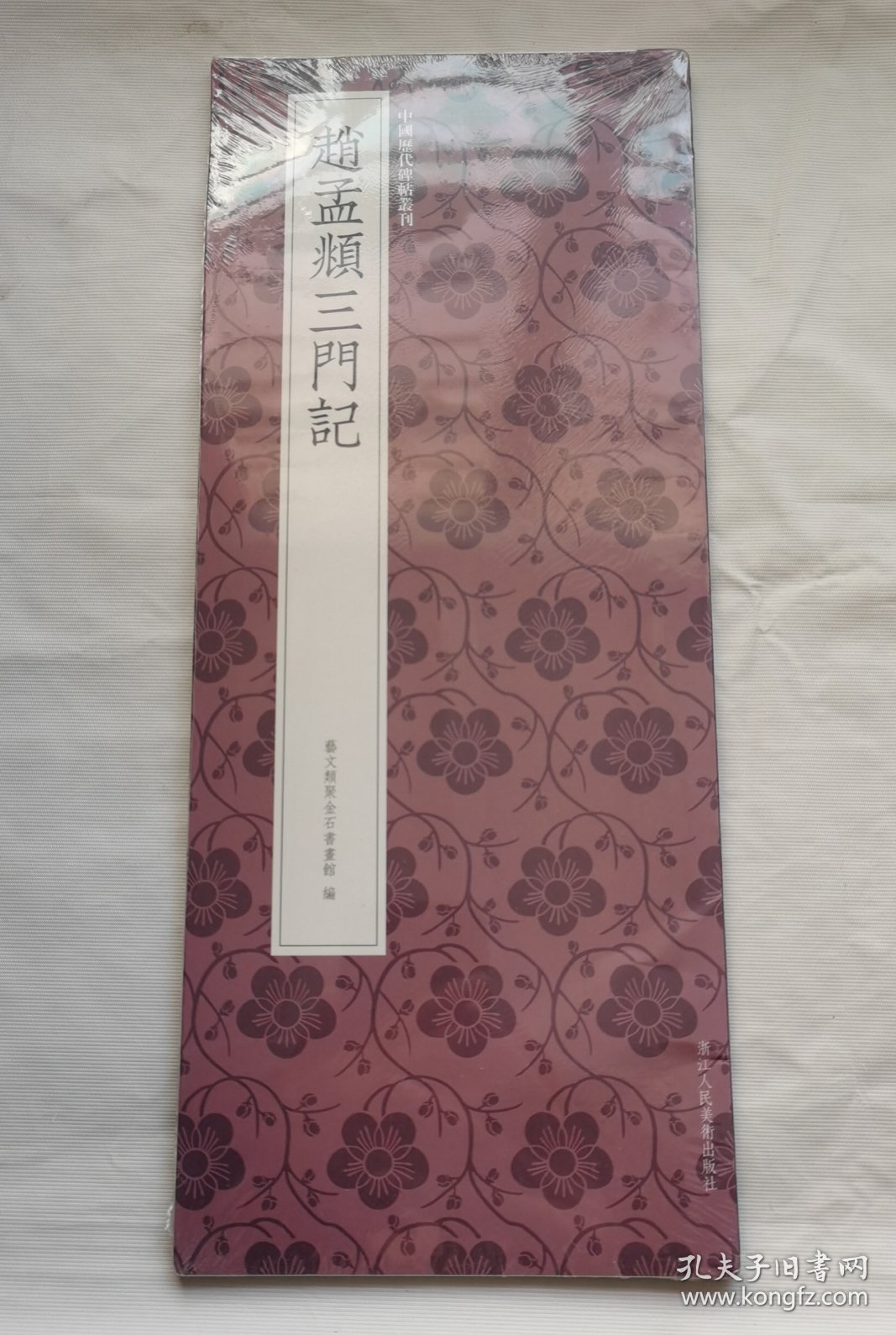 赵孟頫三门记/中国历代碑帖丛刊