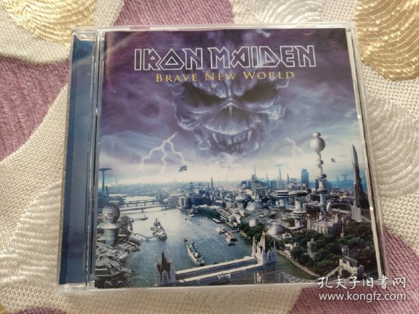 原版CD唱片 iron maiden brave new world 专辑 日首版 铁娘子乐队