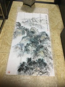 罗刚吾山水画