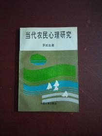 当代农民心理研究