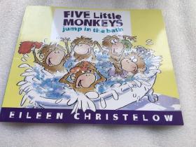 Five Little Monkeys Jump in the Bath [Board book]