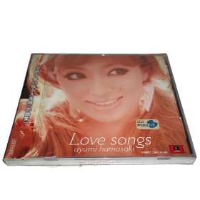 滨崎步 恋曲集Love Songs(CD)第12张专辑 上海中唱发行绝版 正版全新未拆