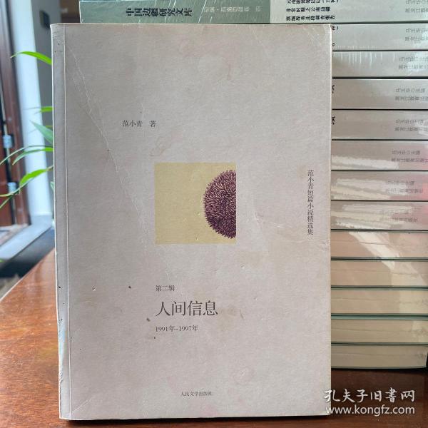 人间信息：范小青短篇小说精选集第二辑：1991年～1997年